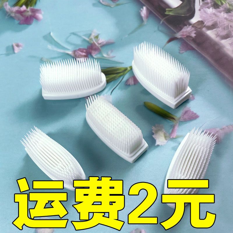正品软毛头正品替换硅胶头牙刷细丝成人纳米头通用牙刷正品好用