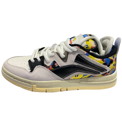 李宁休闲鞋男鞋22新款惟吾pro系列板鞋低帮轻便运动鞋AECS035/036