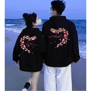 潮牌网红不一样oversize套装 特别 2025新款 卫衣秋冬季 独特情侣装