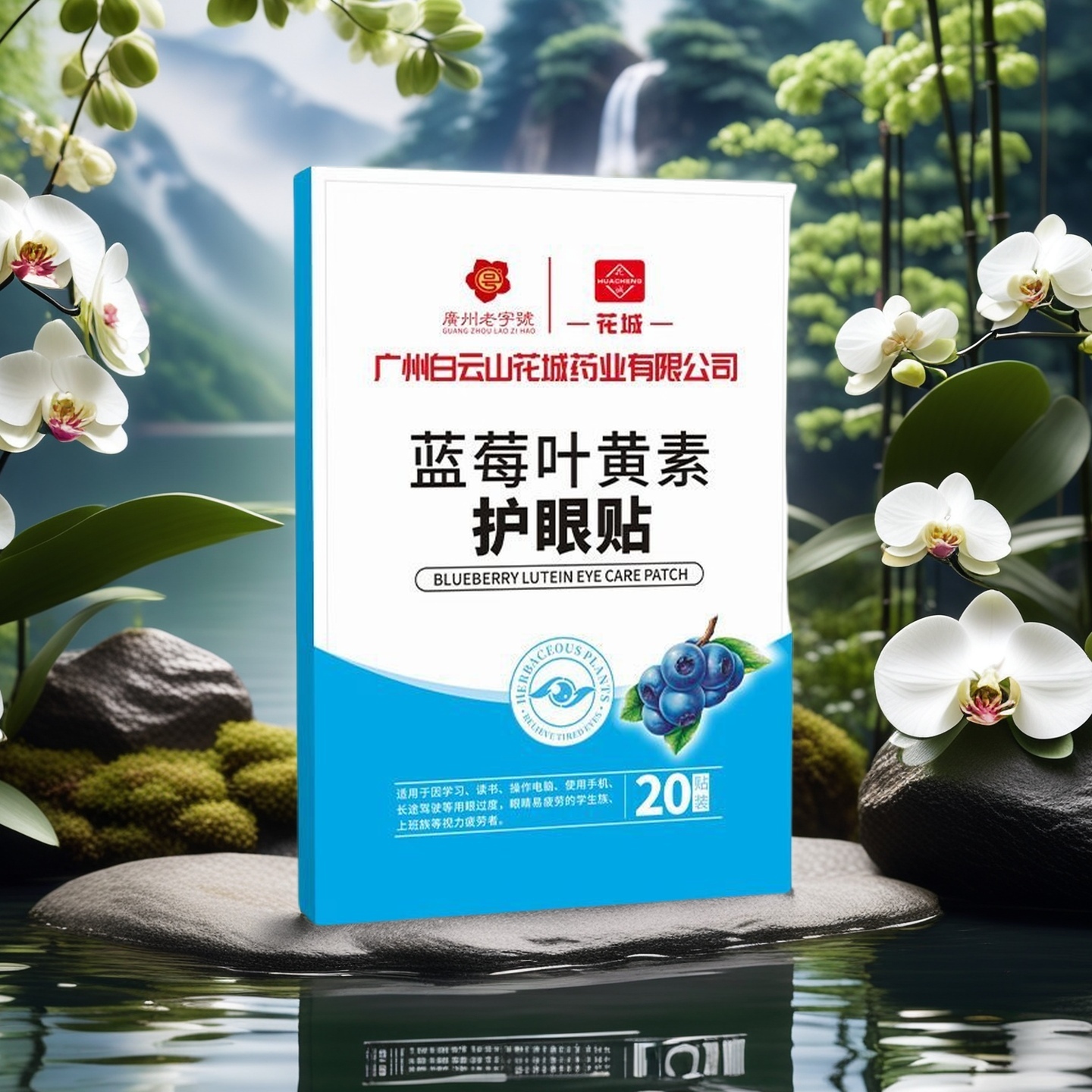 蓝莓叶黄素护眼眼贴缓解眼疲劳