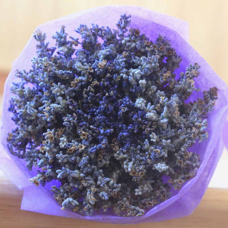 薰衣草永生花花束白色薰衣草法国薰衣草花束情人节生日礼物