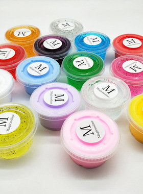 魔法m史莱姆M家港式起泡胶网红果酱泥slime透泰水晶泥解压玩具泥