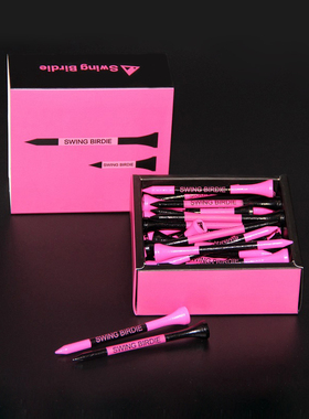 Xnells高尔夫潮牌木tee 木质球钉 炫酷球tee长tee短tee下场配件