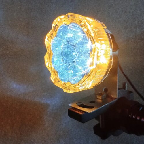 电动车摩托车LED大灯外置射灯防水前大灯48v12v改装灯超亮侧发光
