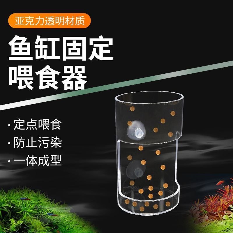 鱼缸喂食器防飘散防浑水不伤鱼小鱼鱼食投喂器喂鱼投食圈定点投喂,宠物/宠物食品及用品,喂食器,淘宝优惠券,粉丝福利购,淘宝优惠卷
