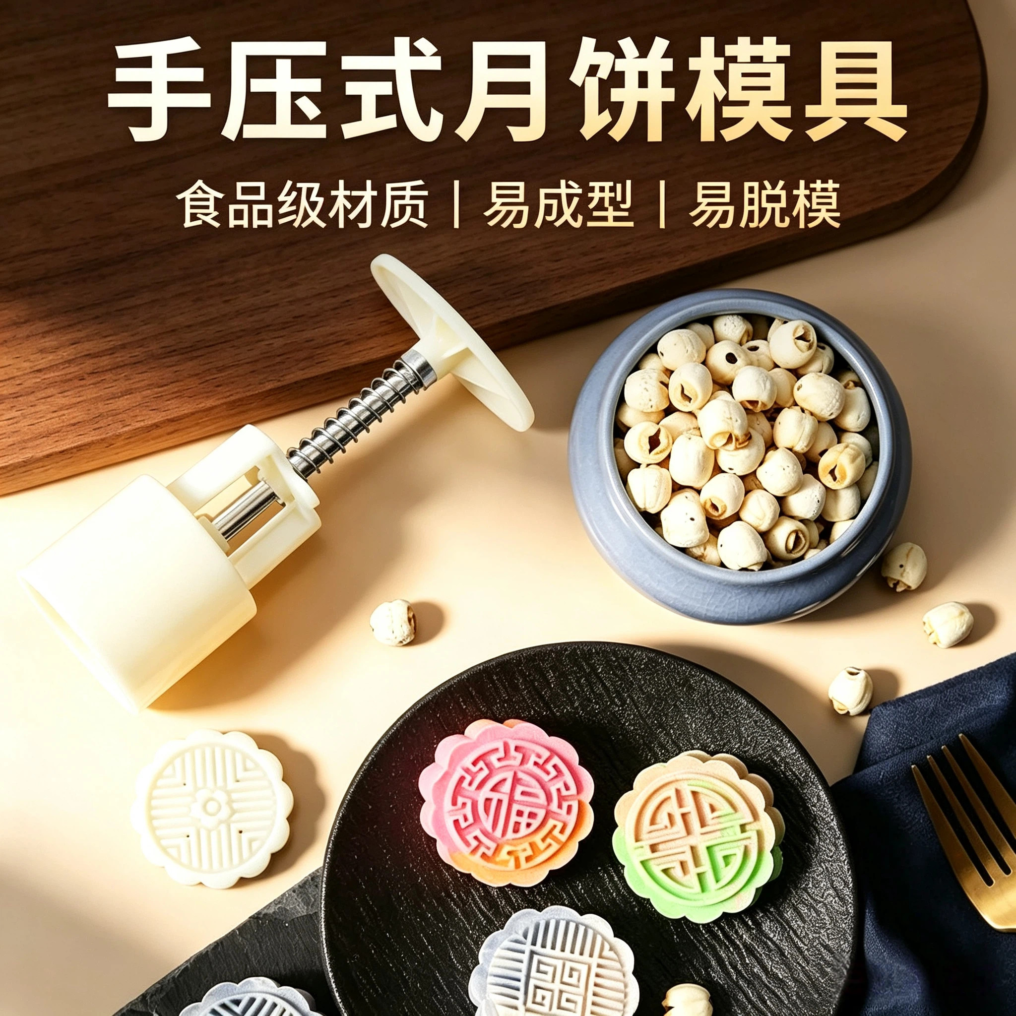 月饼模具新款糕点烘焙工具食品