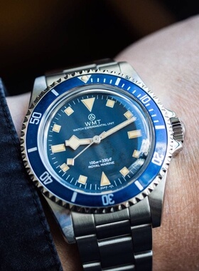 WMT Watch Royal Marine –Ocean Blue MKII氧化方针自动机芯手表