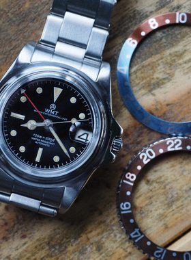 WMT Watch Sanford MKII – Interchangeable Bezel 做旧机械手表