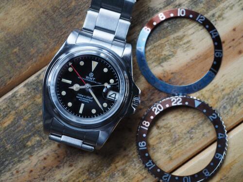 WMT可更换机械男女做旧手表