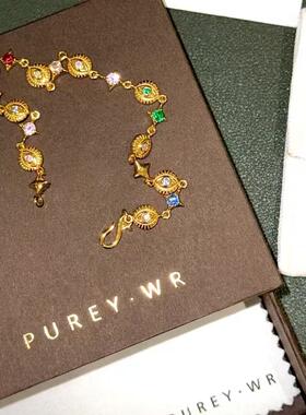 Purey·wr925银镀22k休闲百搭