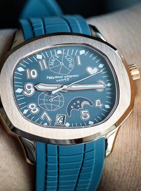 WMT Watch Green-Label系列OT0030C手绘涂鸦月相异形自动机械手表