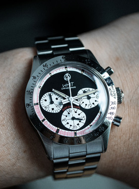 WMT Watch Green-Label系列GP10020C手绘涂鸦计时盘精密石英手表