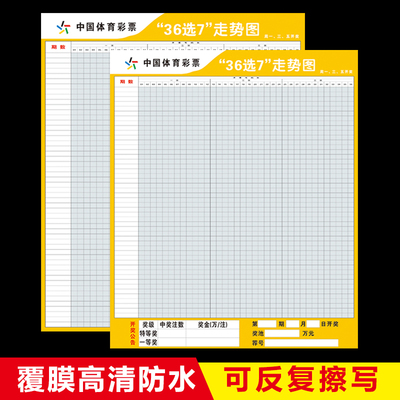 体彩走势图36选7开奖号码