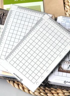 Franklin planner 透明尺垫板分隔页A5/A6Personal/Pocket/奇葩A6