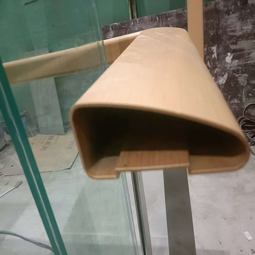 铝合金扶手管120*50 椭圆管型材80*40铝合金楼梯扶手阳台栏杆铝材