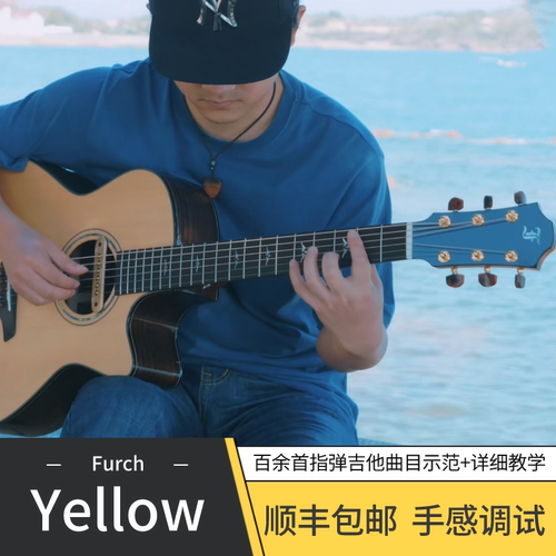捷克手工全单民谣木吉他