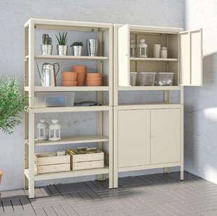 宜家国内代购科比约恩搁架带柜卫生间置物架网红架子房间置物架