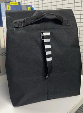 IKEA宜家弗朗通便当包黑色22x17x35厘米手提袋通勤饭盒袋子午餐包