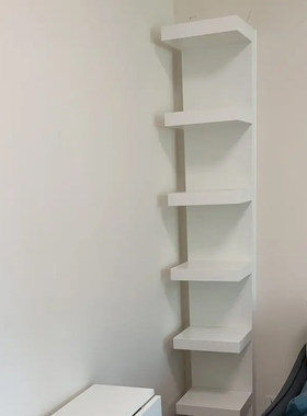 IKEA宜家拉克墙搁架30x190厘米家用客厅装饰置物架收纳架