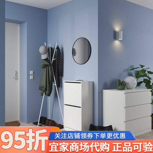 IKEA宜家代购比萨耶卡拉尔门厅家具4件套白色灰家用玄关衣架鞋柜
