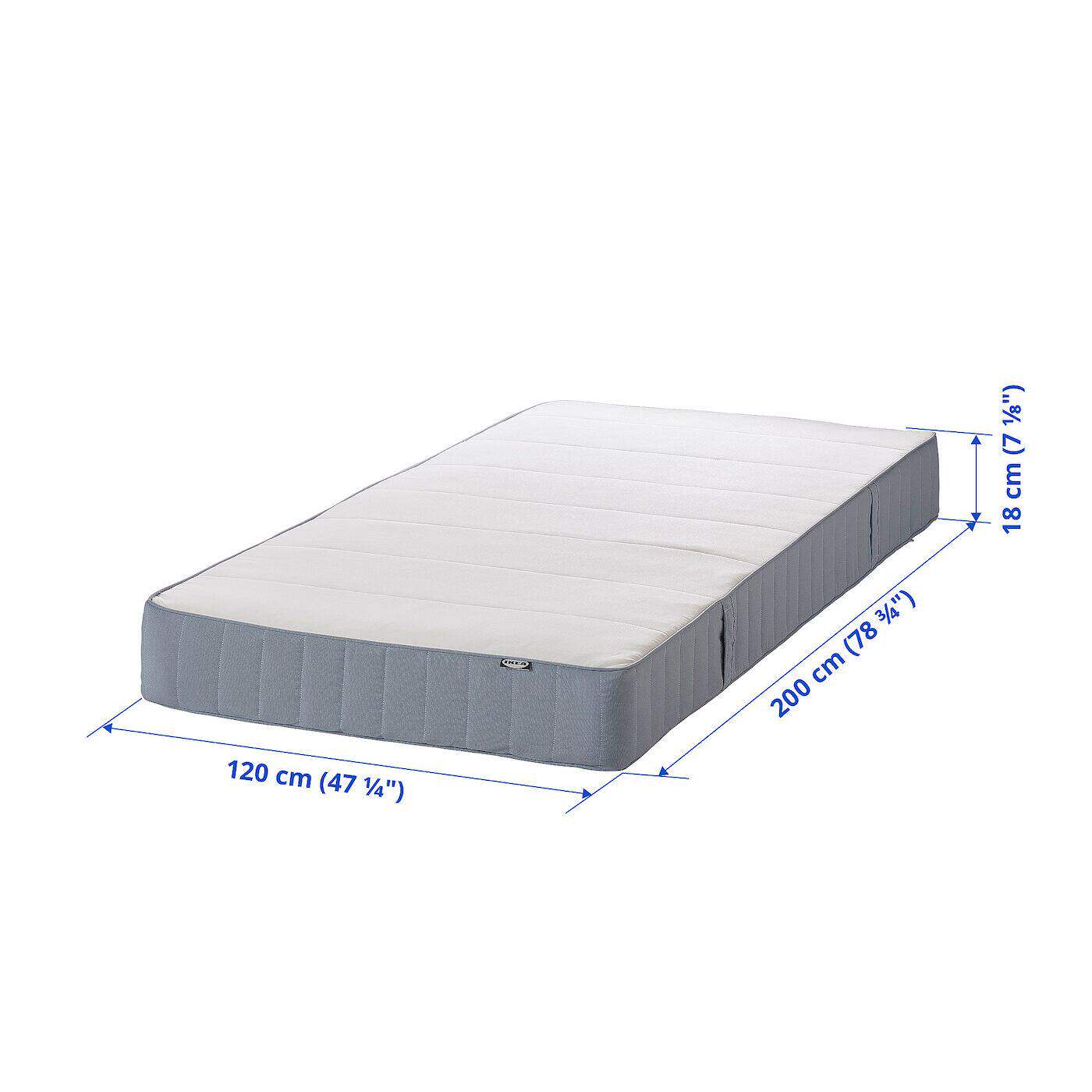 IKEA宜家维斯特玛单人双人弹簧床垫120x200cm加硬家用租房用床垫