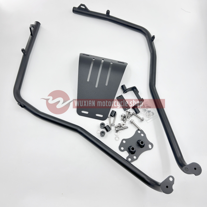 适用本田Cross Cub幼兽CC110改装配件摩托车护杠防摔保险杠保险架