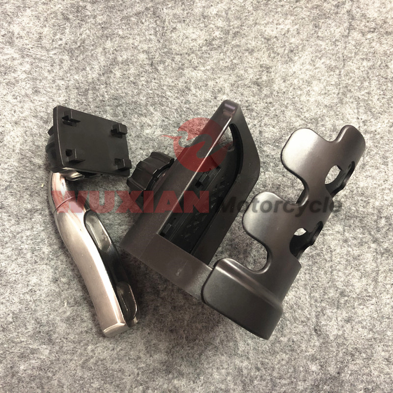 适用哈雷软尾突破滑翔路王/印第安侦察兵酋长改装固定车把水杯架