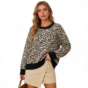 复古针织衫 CC4930任3件 圆领套头时尚 外贸欧美女士毛衣新款 包邮