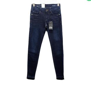 秋冬新款ABLE JEANS女牛仔裤立体弹力复古水洗修身显瘦九分裤女裤