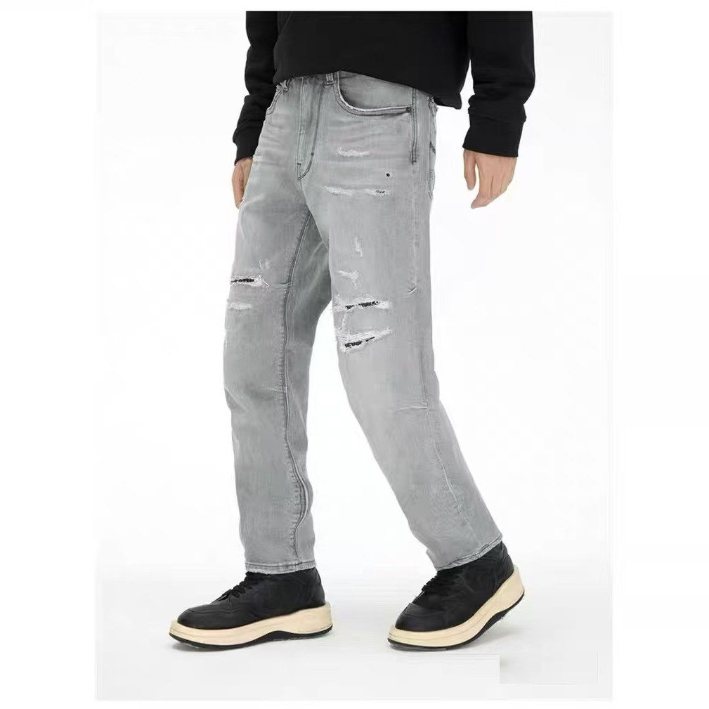 ABLEJEANS灰牛牛仔裤休闲裤男裤