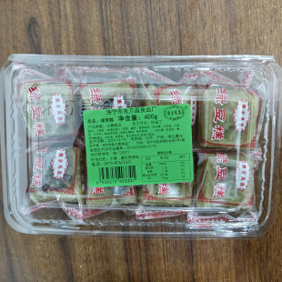 3件起包邮海宁特产盐官朱万昌绿豆糕400克传统糕点食品点心
