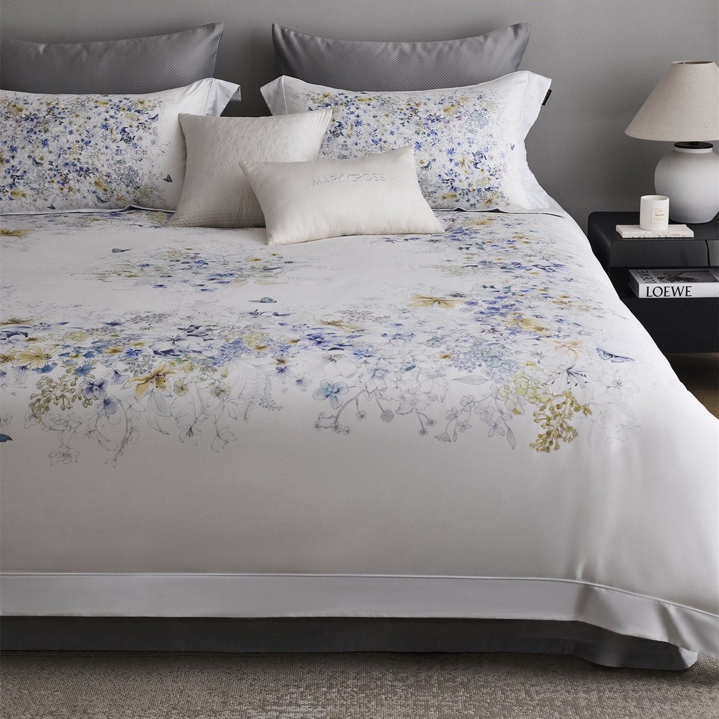 厂家直发【爱慕尼罗河】100支双股埃及棉印花提花四件套件长绒棉