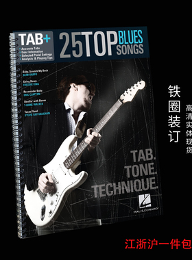 25 Top Blues Songs  25首经典布鲁斯歌曲超清吉他谱 与技术讲解