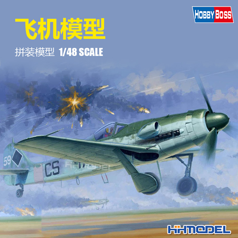 hobbyboss1/48拼装飞机模型
