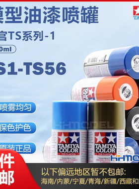 恒辉模型 田宫喷漆TS1-TS56 模型专用油漆喷罐 TS漆 85001-85056