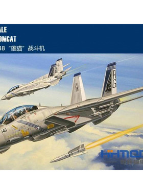 恒辉模型 现货 HOBYBOSS 80277 1/72 美国F-14B“雄猫”战斗机