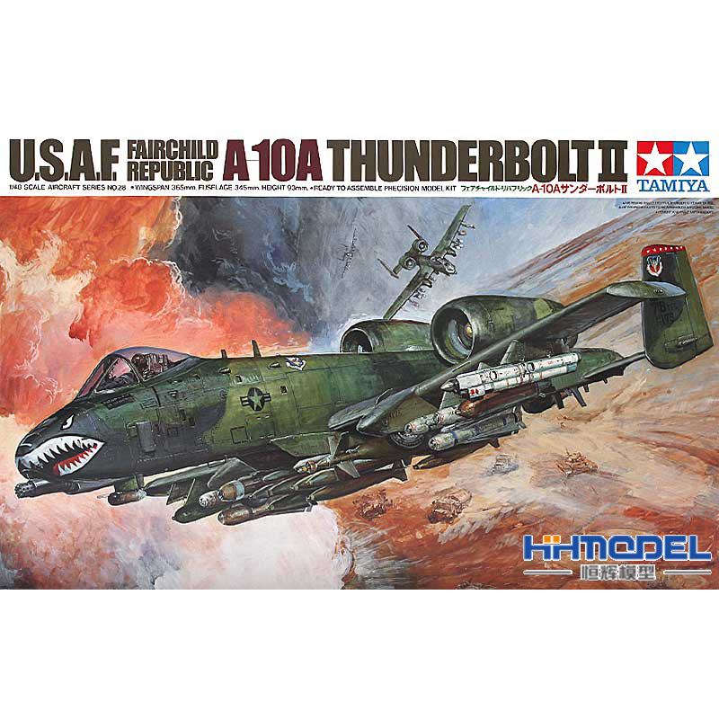 田宫A-10雷电2攻击机拼装模型