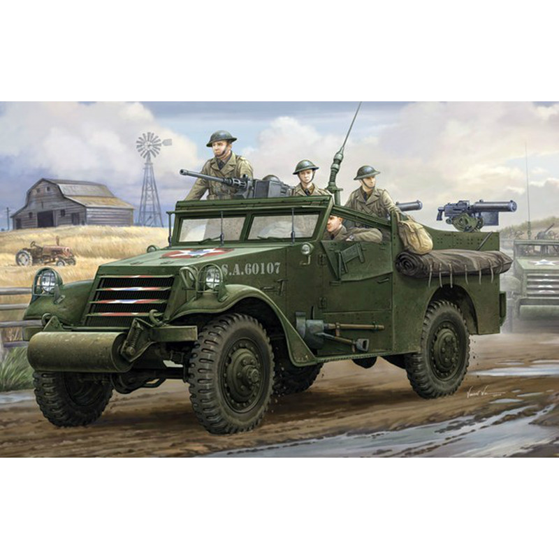 恒辉模型M3A1装甲车早期型