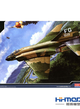 恒辉模型 爱德美 12294 1/48 F-4C 战斗机 拼装飞机模型