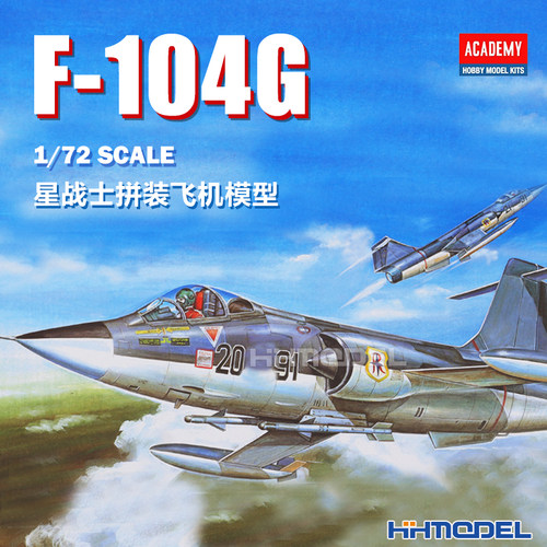 爱德美拼装飞机F-104G战斗机