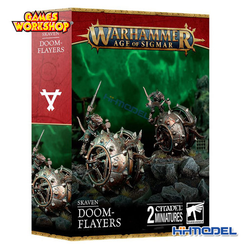 恒辉 GW战锤90-41AOS 斯卡文鼠人SKAVEN DOOM-FLAYERS 毁灭剥皮机