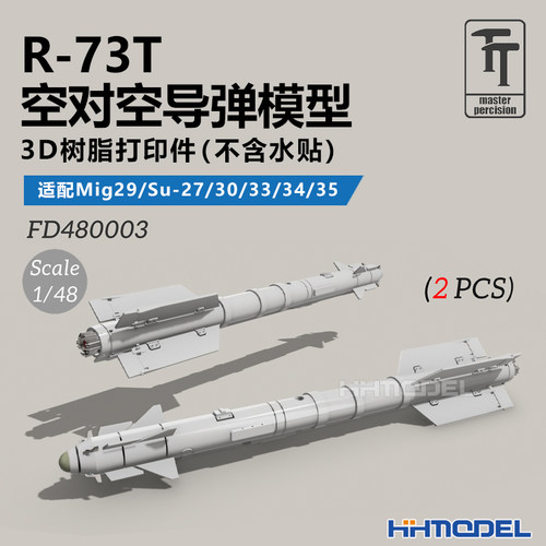 乌拉R-73T空对空导弹树脂模型
