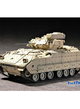 恒辉模型 小号手 07296 1/72 M2A2布雷德利战车 拼装模型