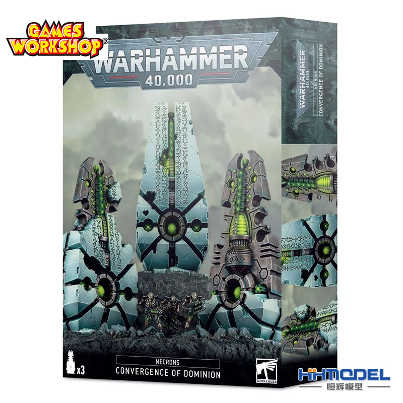 恒辉模型 GW战锤 49-25 战锤40K 太空死灵 领地防御石碑 拼装模型