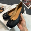 Black Mid Heel