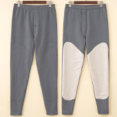 宽松磨毛衬裤 德绒加肥加厚长护膝护腰蚕丝保暖裤 200斤 男士 大码