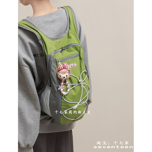 骑行徒步登山包运动轻便双肩包