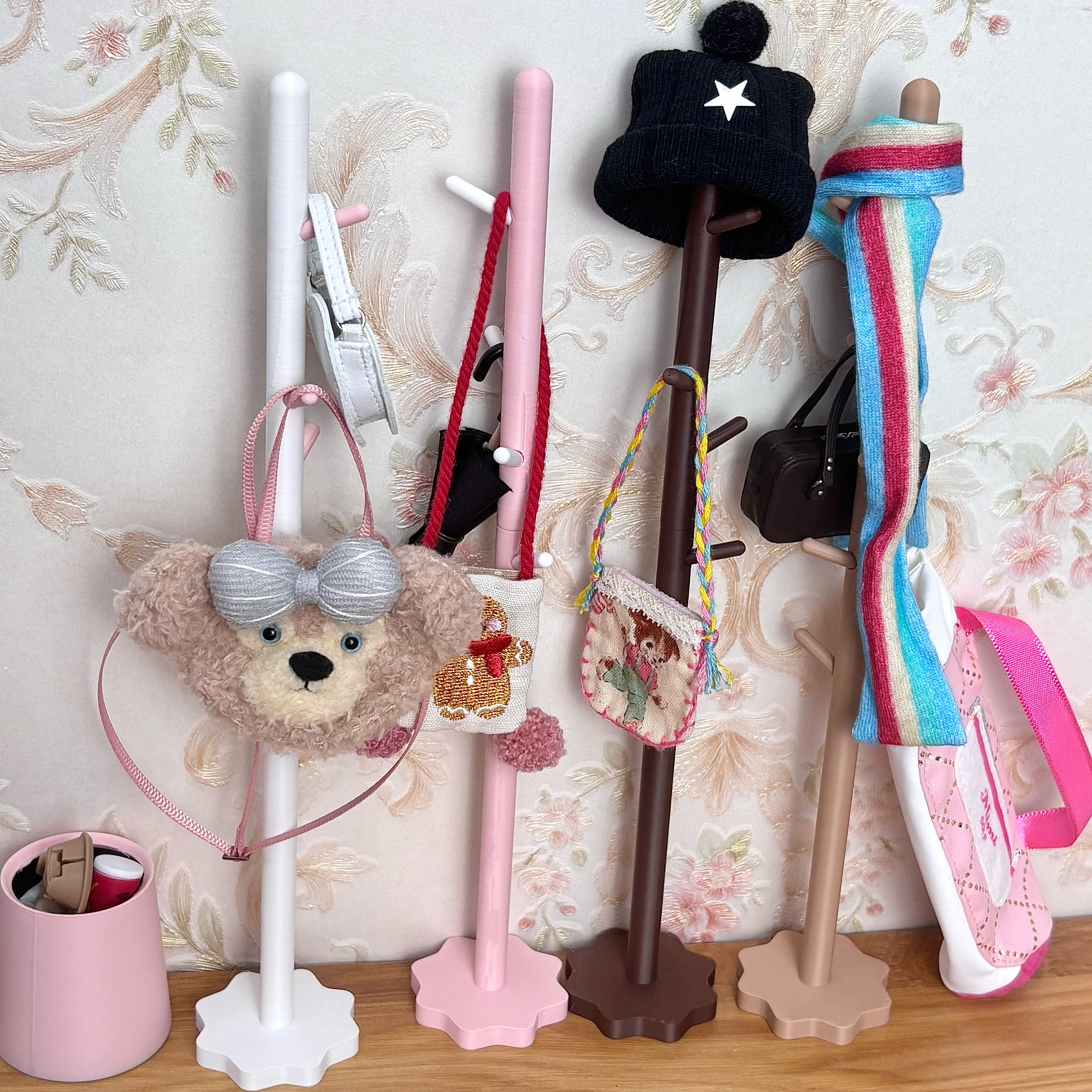 娃屋道具娃衣帽架玩具