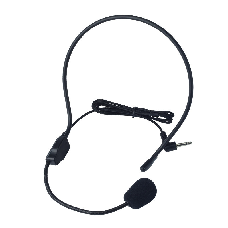 마이크 증폭기 마이크 LITTLE BEE 헤드셋 헤드 장착형 교사 가이드 유선 마이크 범용