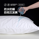 防口水防汗头油防污枕头套防螨虫枕芯保护套酒店民宿枕心内胆枕套